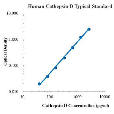 Human Cathepsin D Standard (人Cathepsin D 标准品)