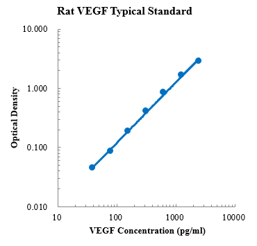 Rat VEGF Standard (大鼠血管内皮生长因子 标准品)